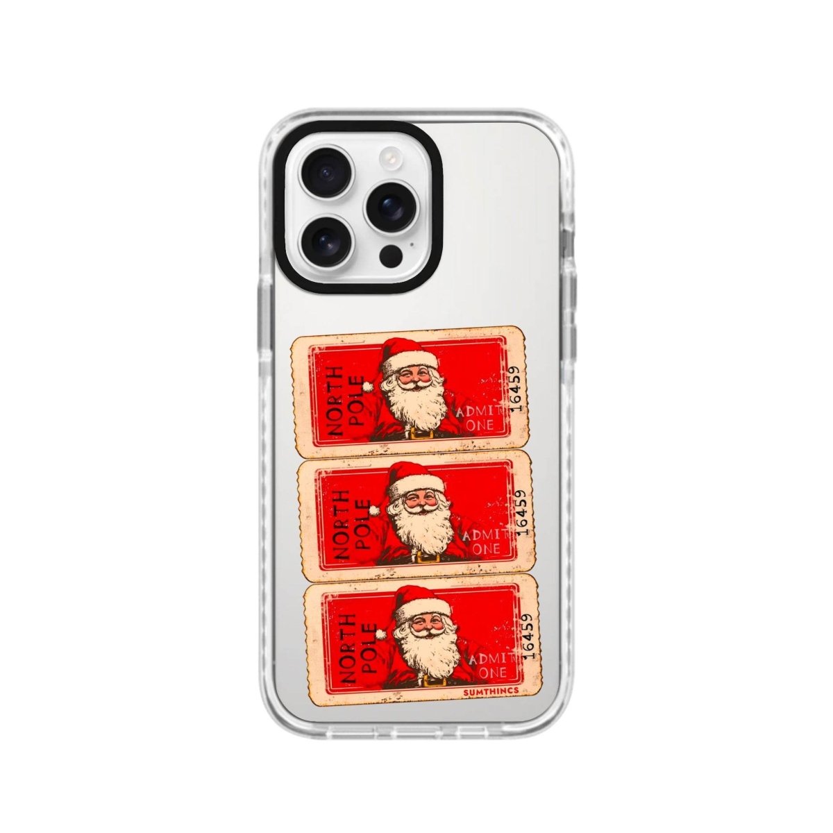 iPhone 16 Pro Northpole Ticket Procase Şeffaf Telefon Kılıfı - SUMTHINCS