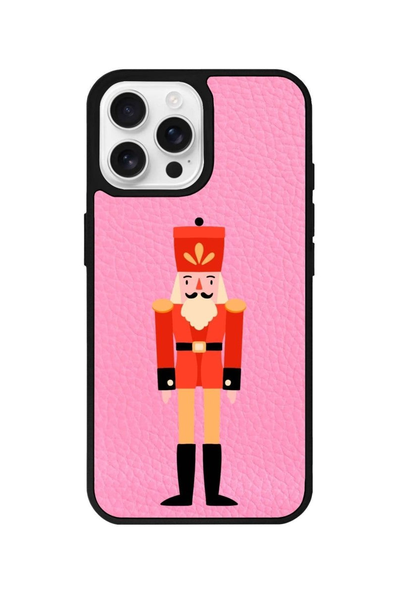 iPhone 16 Pro Nutcracker Leather Vegan Deri Telefon Kılıfı - SUMTHINCS