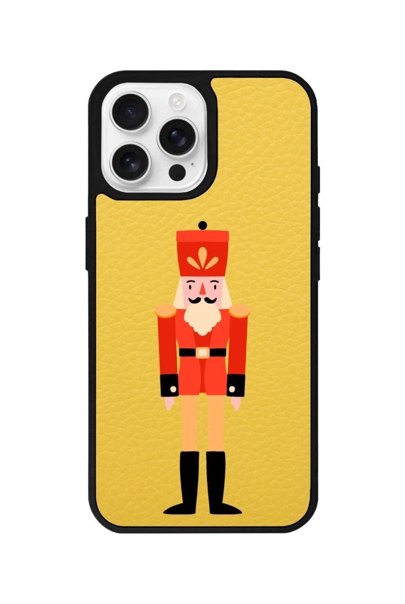 iPhone 16 Pro Nutcracker Leather Vegan Deri Telefon Kılıfı - SUMTHINCS