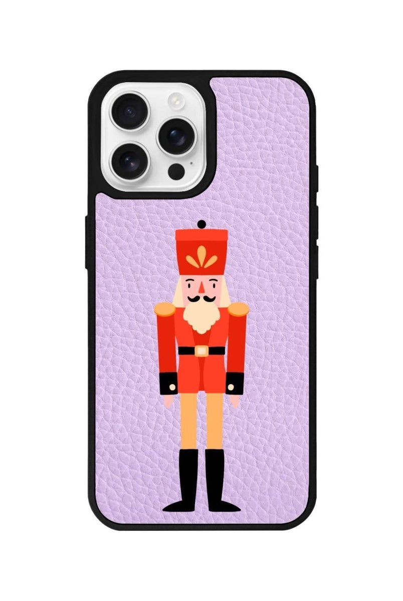 iPhone 16 Pro Nutcracker Leather Vegan Deri Telefon Kılıfı - SUMTHINCS