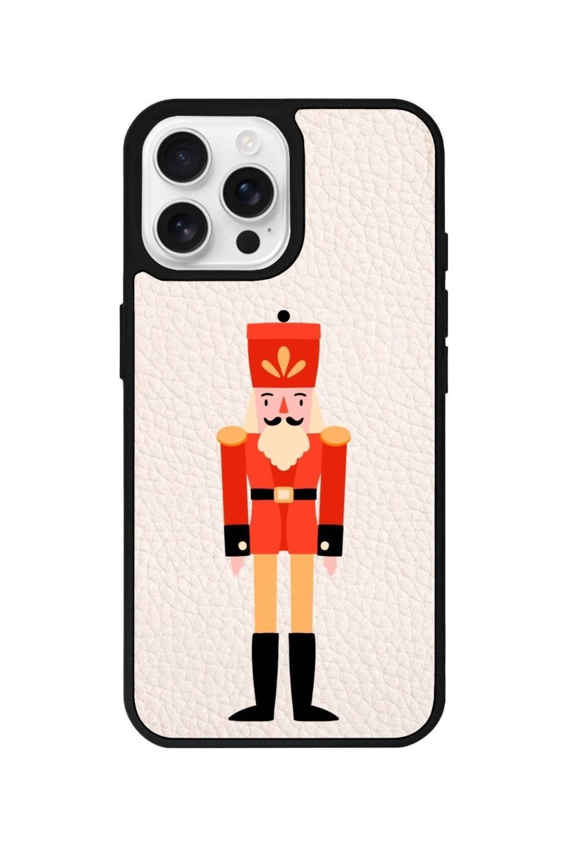 iPhone 16 Pro Nutcracker Leather Vegan Deri Telefon Kılıfı - SUMTHINCS