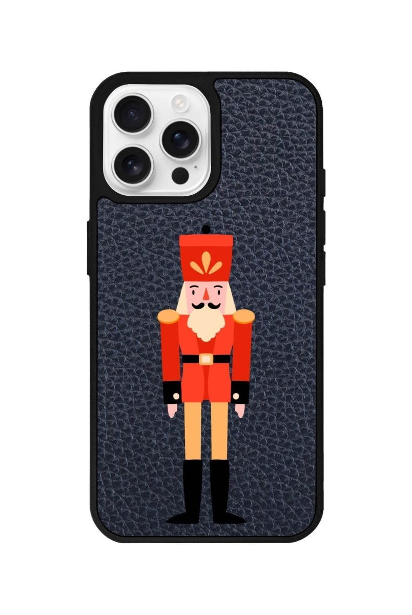 iPhone 16 Pro Nutcracker Leather Vegan Deri Telefon Kılıfı - SUMTHINCS