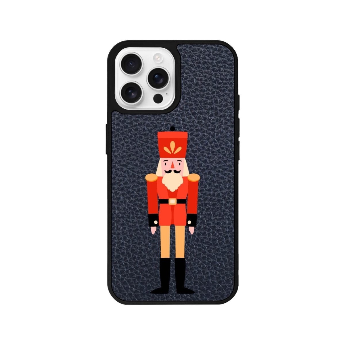 iPhone 16 Pro Nutcracker Leather Vegan Deri Telefon Kılıfı - SUMTHINCS