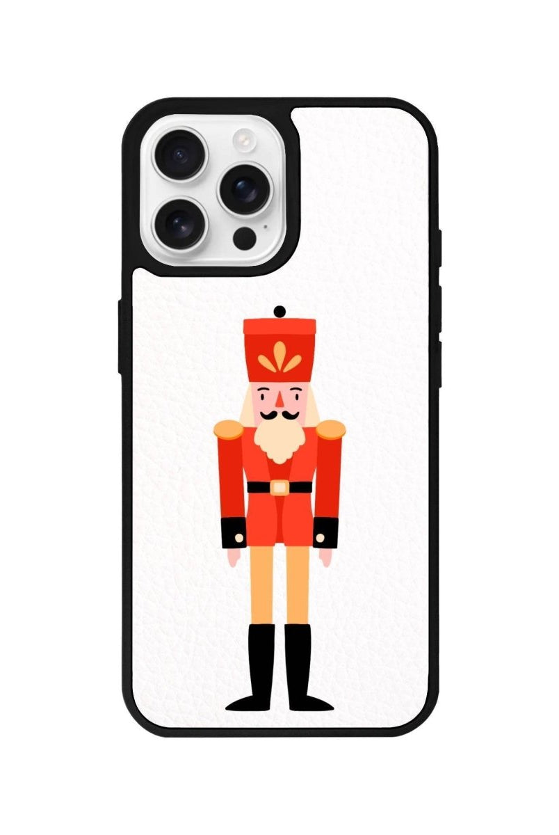iPhone 16 Pro Nutcracker Leather Vegan Deri Telefon Kılıfı - SUMTHINCS