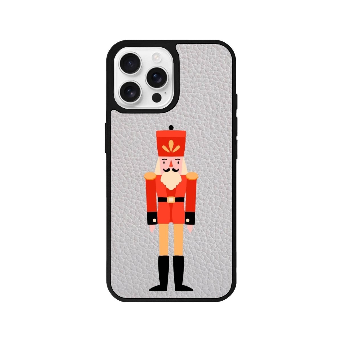 iPhone 16 Pro Nutcracker Leather Vegan Deri Telefon Kılıfı - SUMTHINCS
