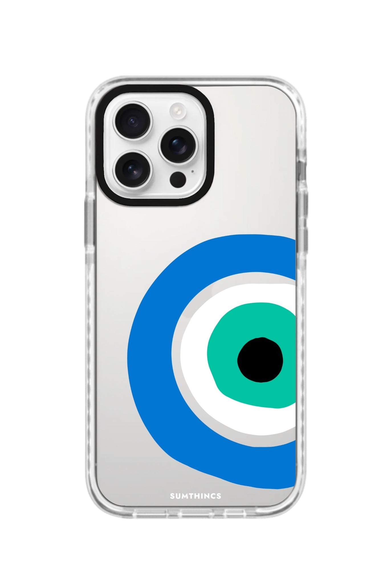 iPhone 16 Pro Ocean Eye Procase Şeffaf Telefon Kılıfı - SUMTHINCS