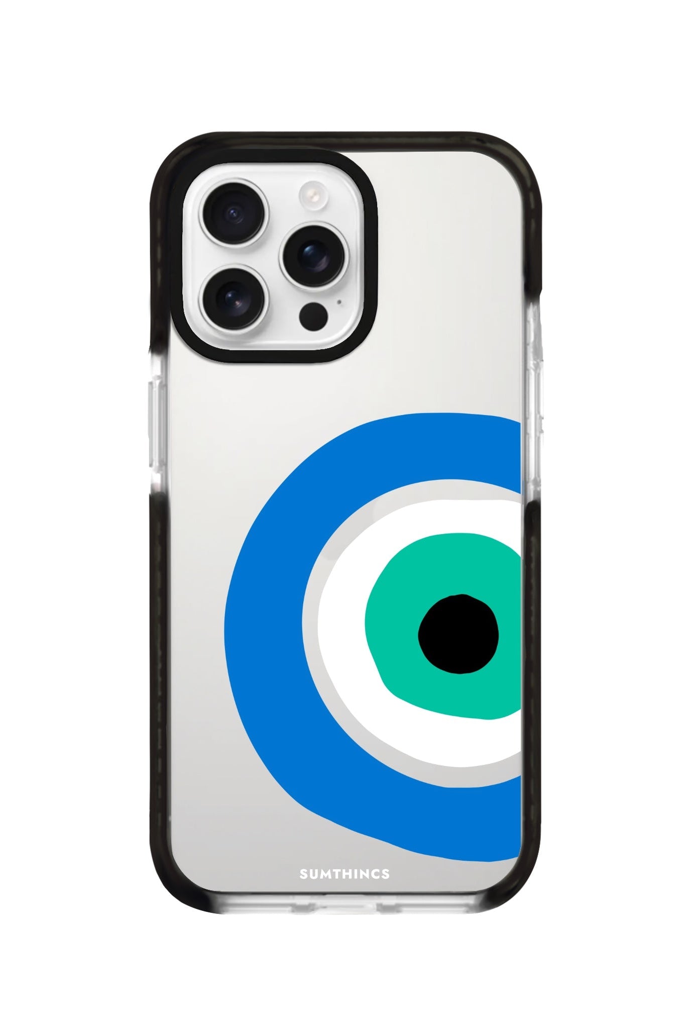 iPhone 16 Pro Ocean Eye Procase Şeffaf Telefon Kılıfı - SUMTHINCS
