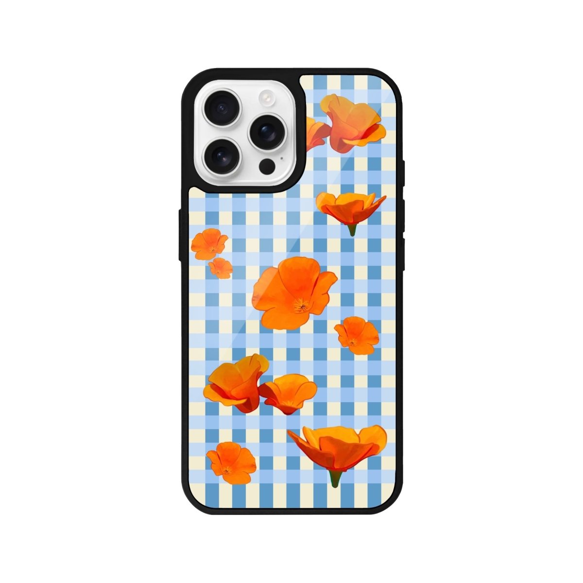 iPhone 16 Pro Poppies Glossy Cam Telefon Kılıfı - SUMTHINCS