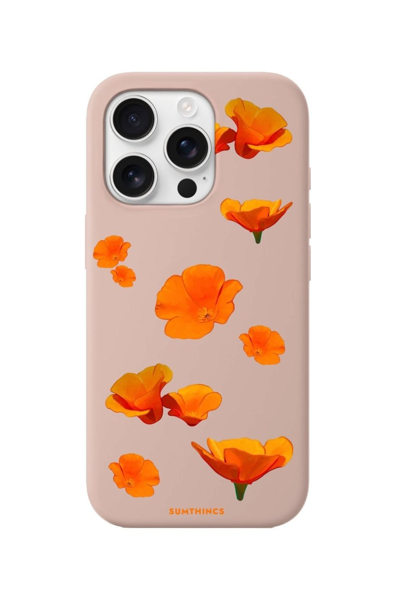iPhone 16 Pro Poppies Premium Telefon Kılıfı - SUMTHINCS