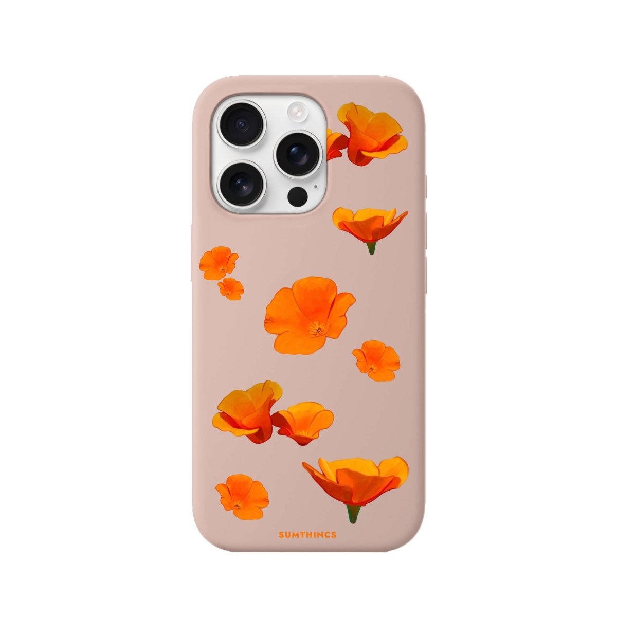 iPhone 16 Pro Poppies Premium Telefon Kılıfı - SUMTHINCS