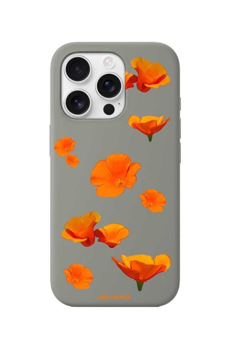 iPhone 16 Pro Poppies Premium Telefon Kılıfı - SUMTHINCS