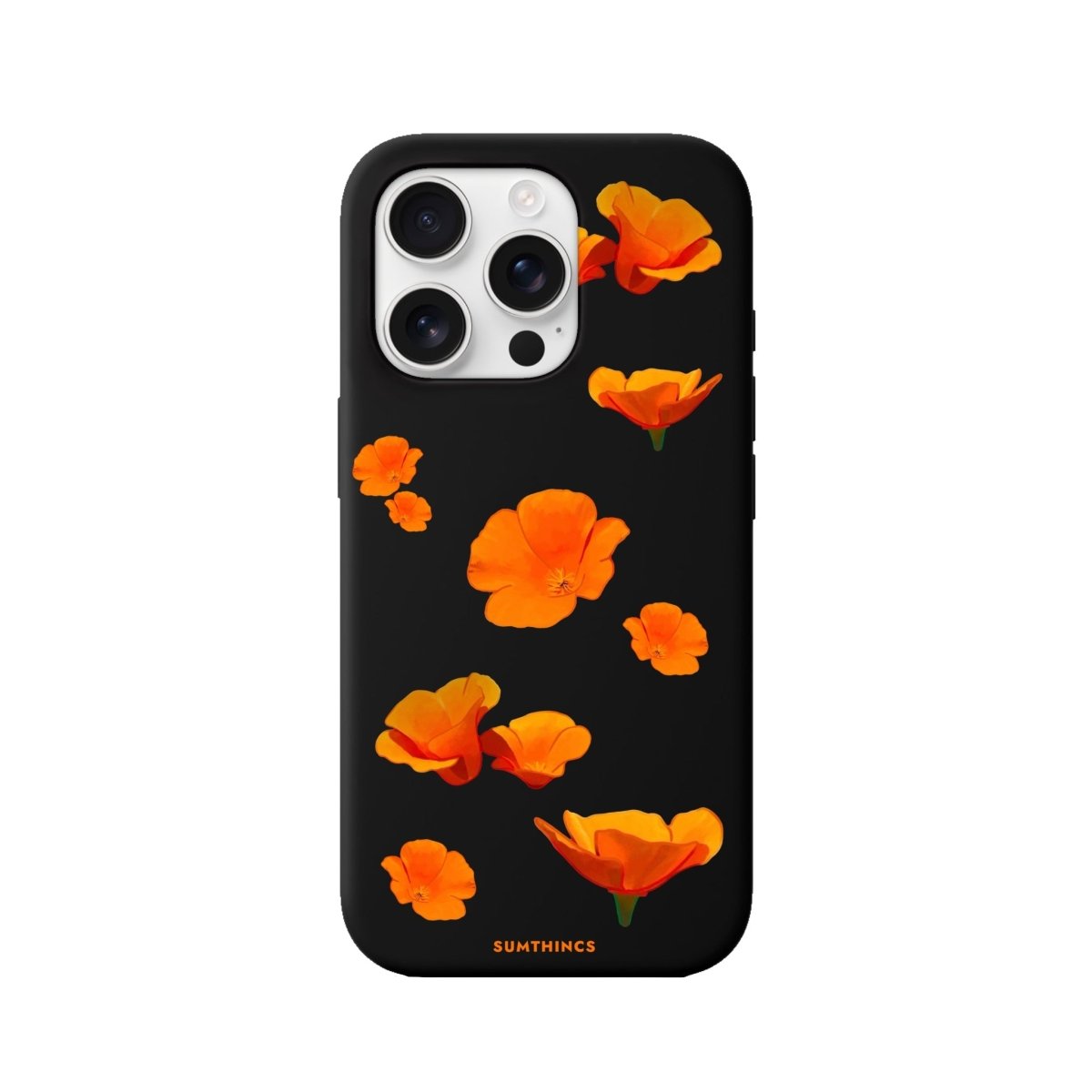 iPhone 16 Pro Poppies Premium Telefon Kılıfı - SUMTHINCS