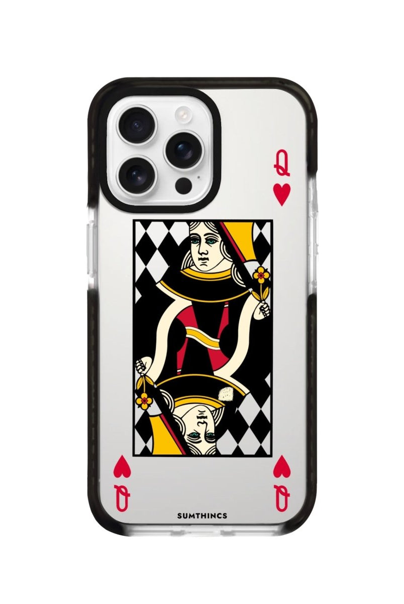 iPhone 16 Pro Queen Procase Şeffaf Telefon Kılıfı - SUMTHINCS