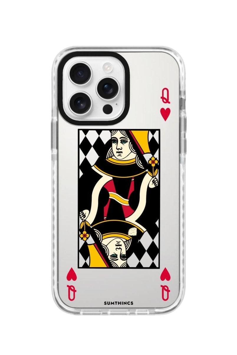 iPhone 16 Pro Queen Procase Şeffaf Telefon Kılıfı - SUMTHINCS