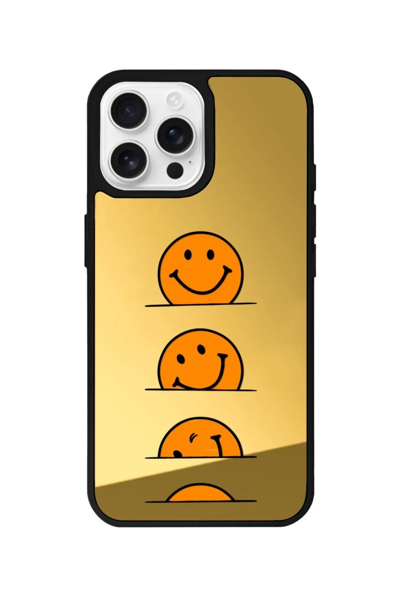 iPhone 16 Pro See You Tomorrow Mirror Aynalı Telefon Kılıfı Altın - SUMTHINCS