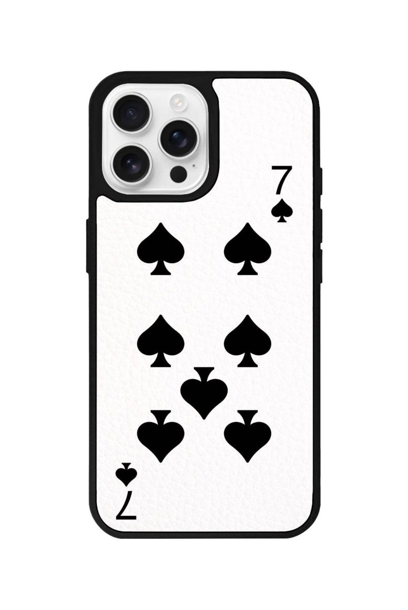 iPhone 16 Pro Spade7 Leather Vegan Deri Telefon Kılıfı - SUMTHINCS