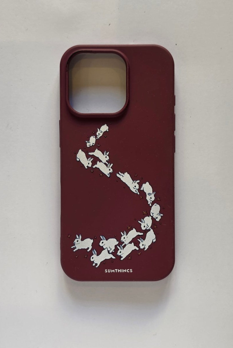 iPhone 16 Pro Starry BunniesPremium Telefon Kılıfı OUTLET - Sumthincs
