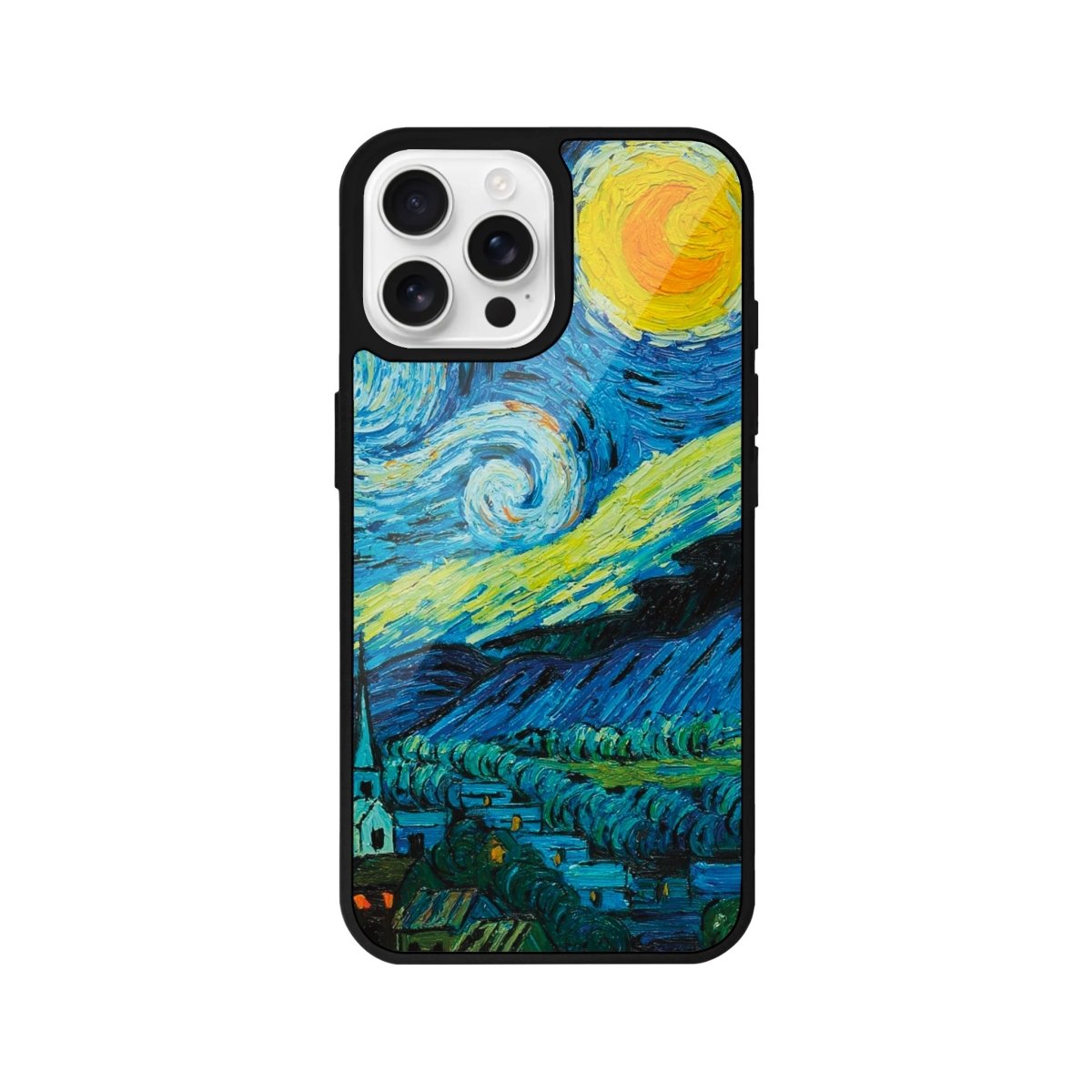 iPhone 16 Pro Starry Night Glossy Cam Telefon Kılıfı - SUMTHINCS