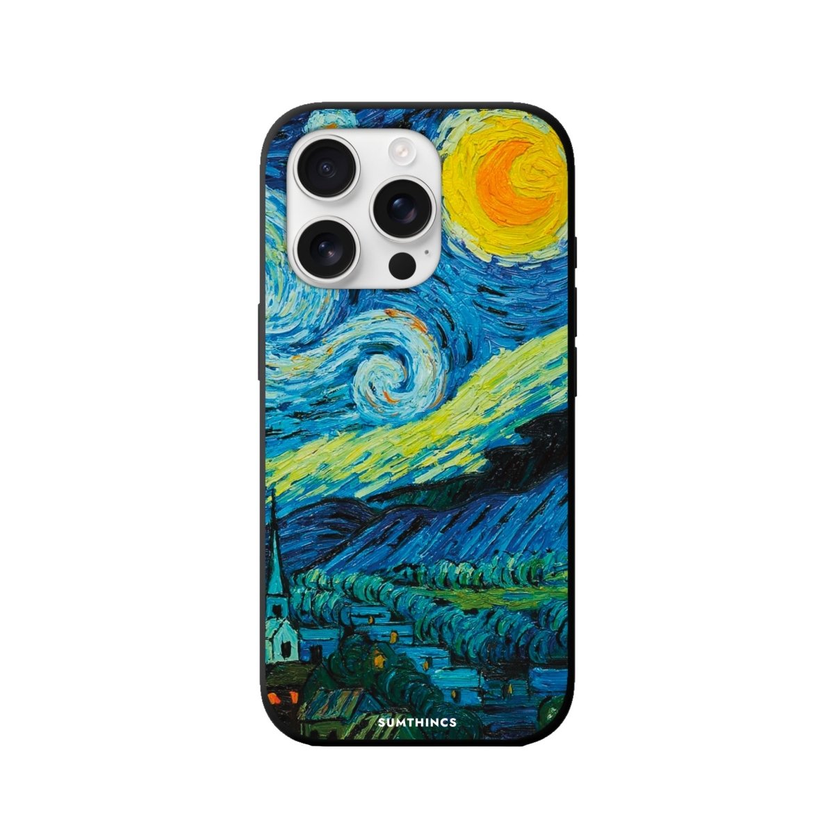 iPhone 16 Pro Starry Night Premium Telefon Kılıfı - SUMTHINCS