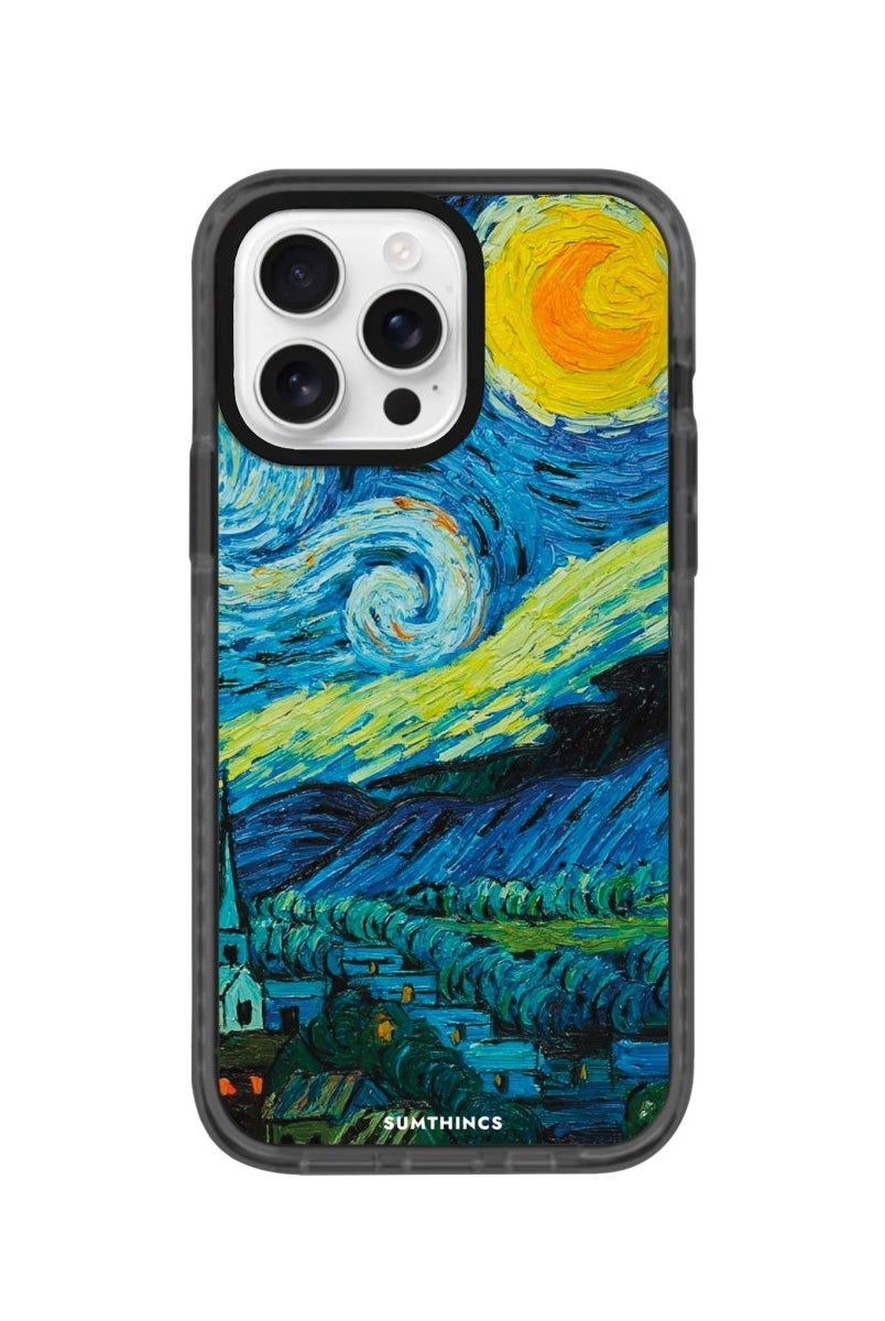 iPhone 16 Pro Starry Night Procase Şeffaf Telefon Kılıfı - SUMTHINCS