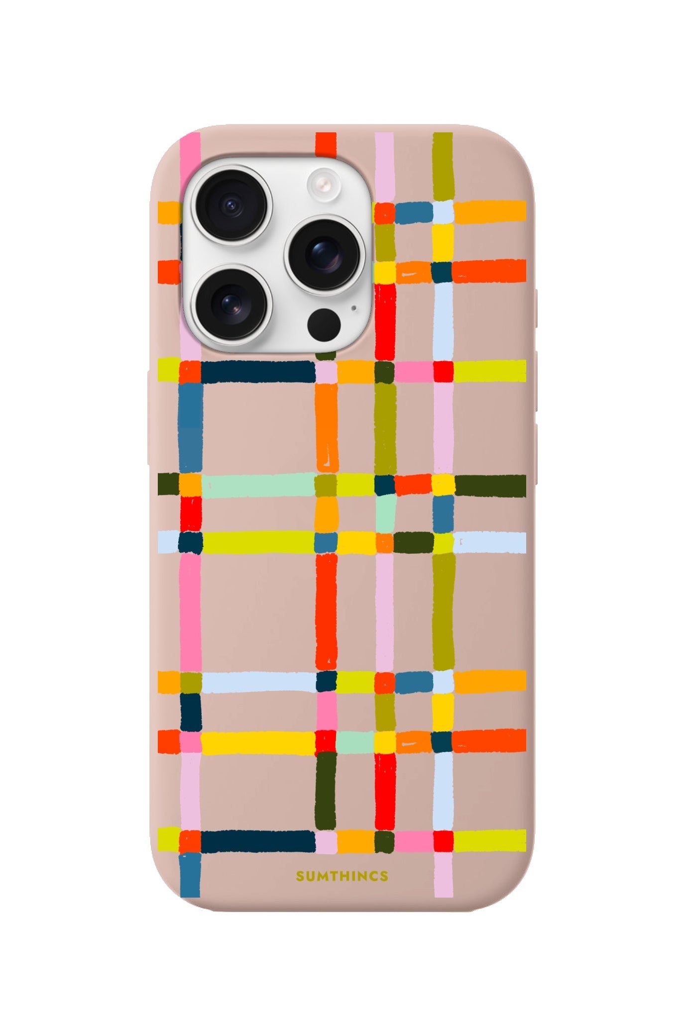 iPhone 16 Pro Sunny Stripes Premium Telefon Kılıfı - SUMTHINCS