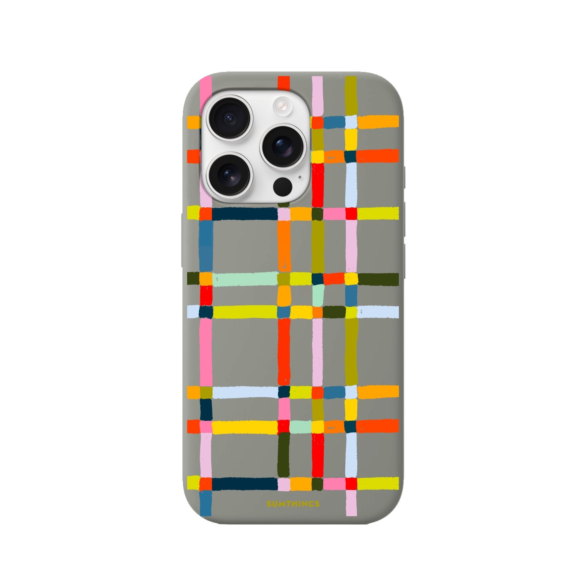 iPhone 16 Pro Sunny Stripes Premium Telefon Kılıfı - SUMTHINCS