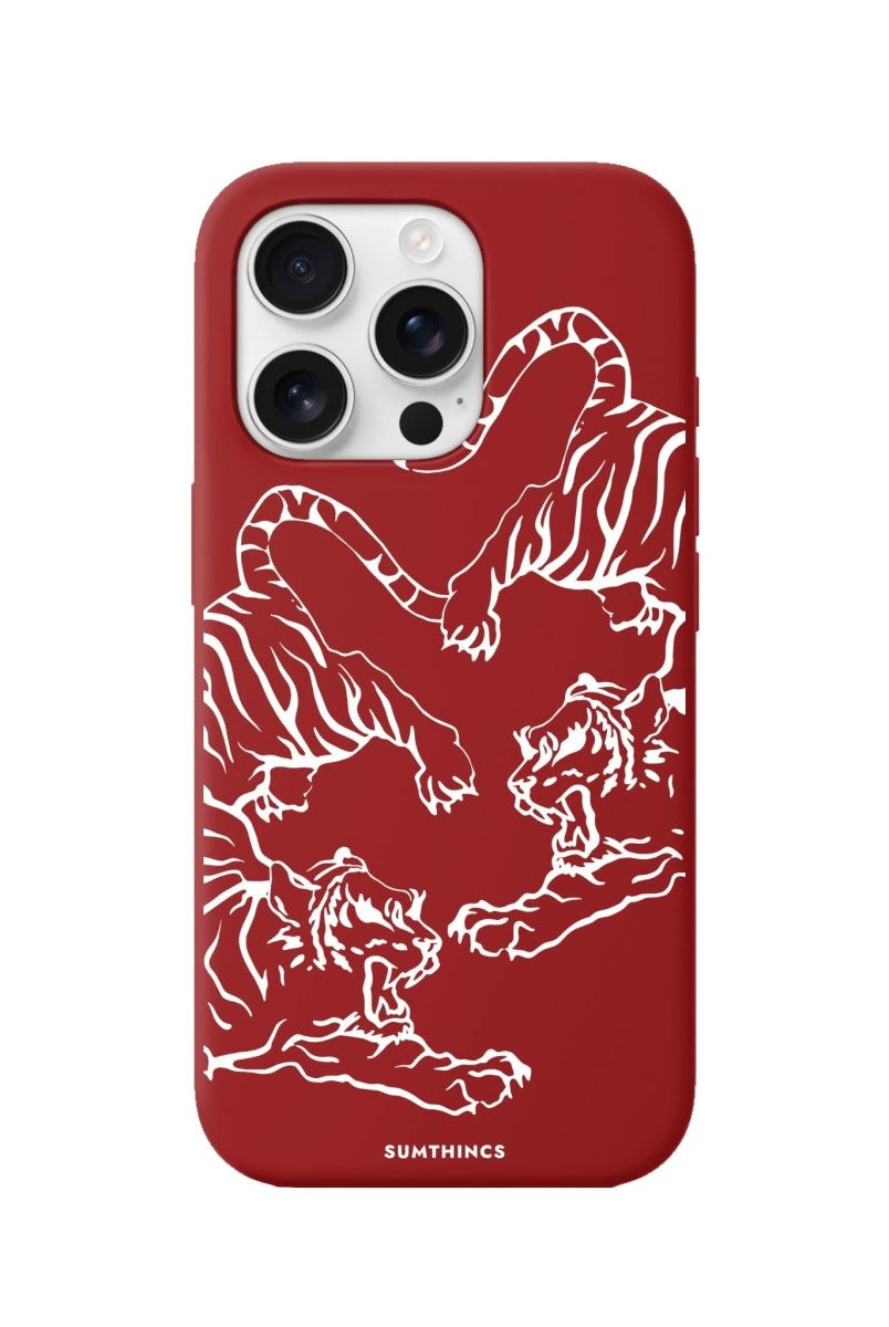 iPhone 16 Pro Tigers Premium Telefon Kılıfı - SUMTHINCS