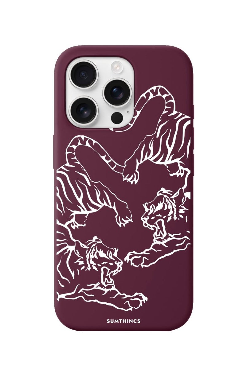 iPhone 16 Pro Tigers Premium Telefon Kılıfı - SUMTHINCS