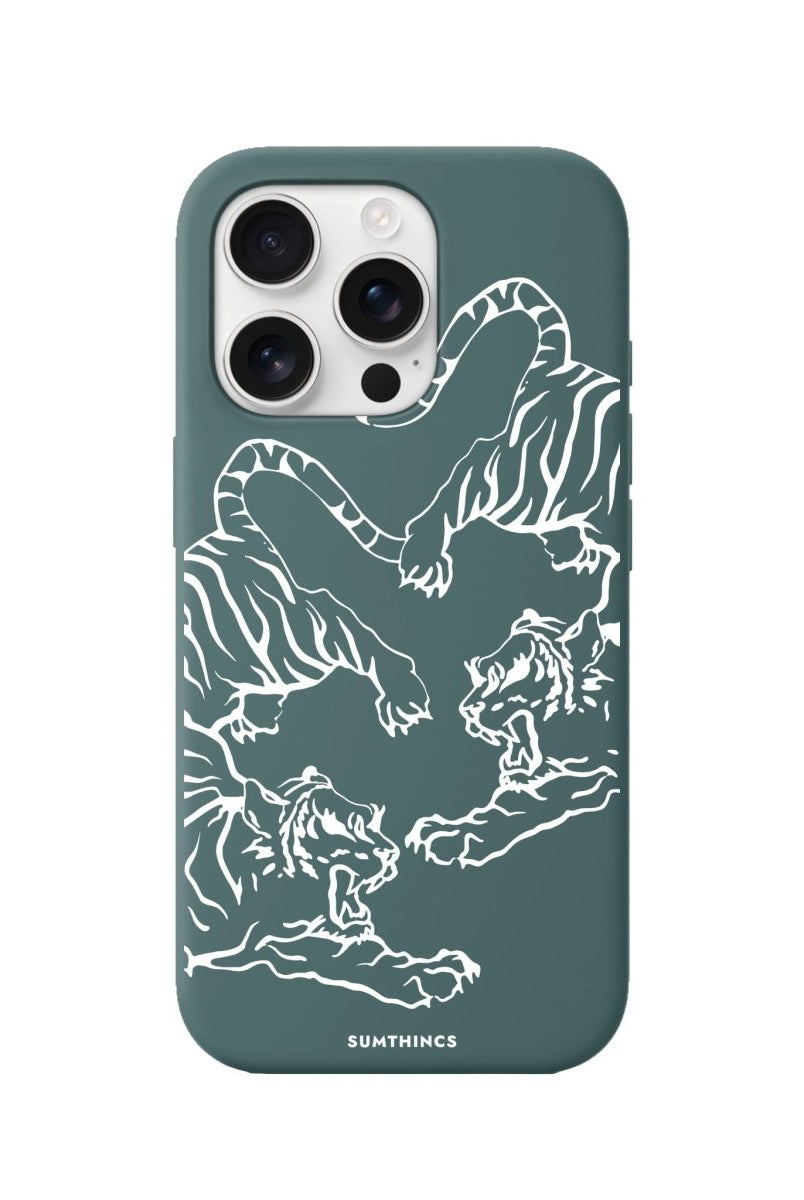 iPhone 16 Pro Tigers Premium Telefon Kılıfı - SUMTHINCS