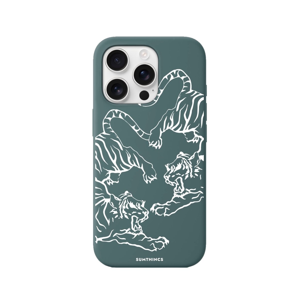 iPhone 16 Pro Tigers Premium Telefon Kılıfı - SUMTHINCS