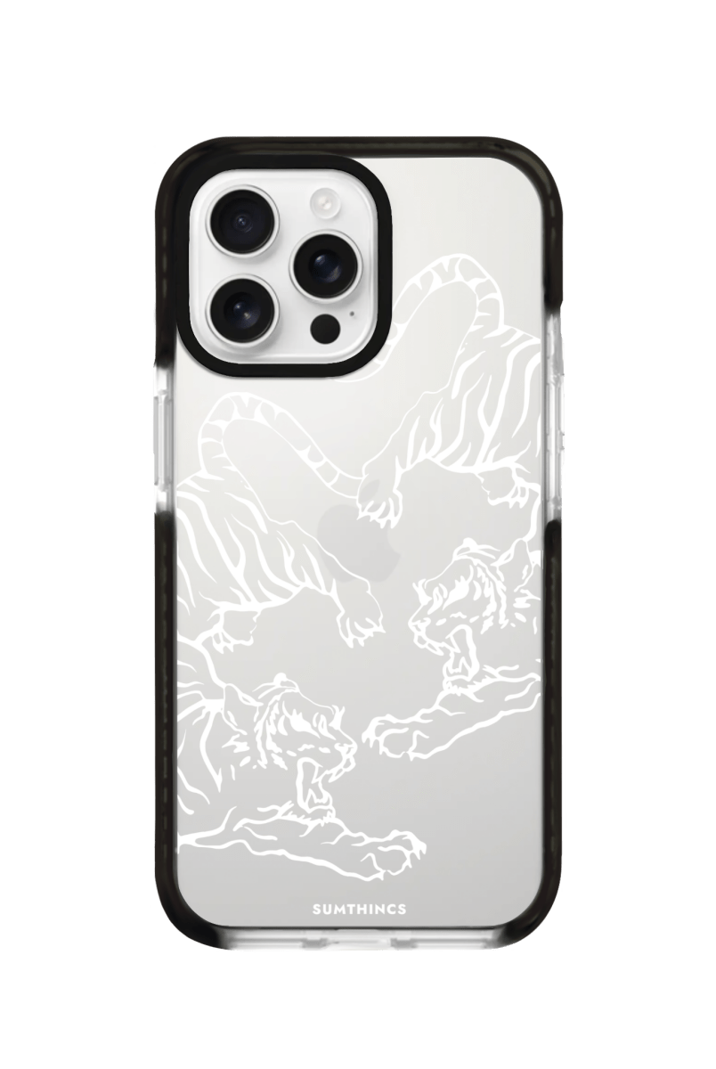 iPhone 16 Pro Tigers Procase Şeffaf Telefon Kılıfı - SUMTHINCS