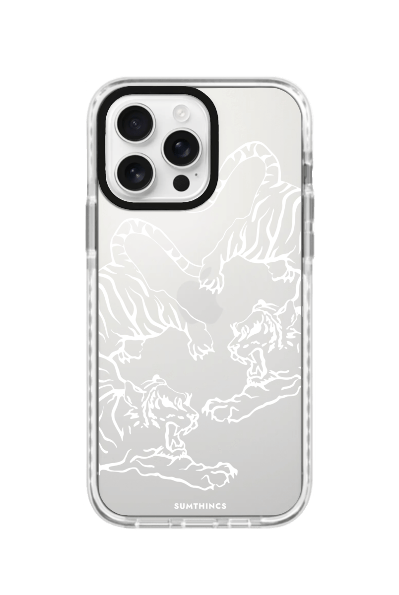 iPhone 16 Pro Tigers Procase Şeffaf Telefon Kılıfı - SUMTHINCS