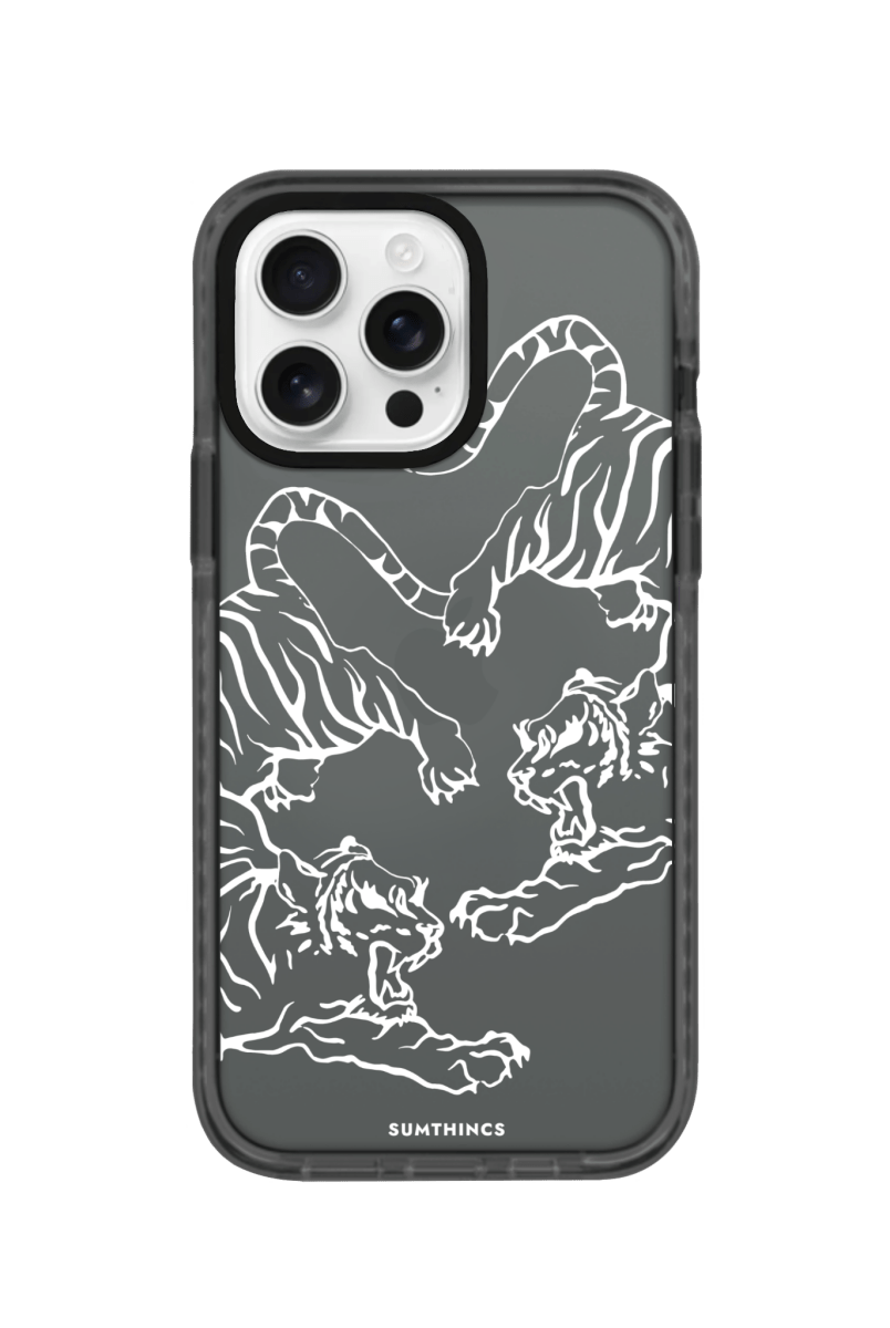 iPhone 16 Pro Tigers Procase Şeffaf Telefon Kılıfı - SUMTHINCS