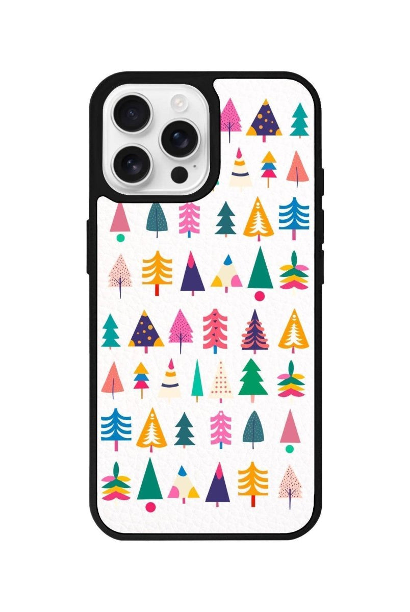 iPhone 16 Pro Tiny Forest Leather Vegan Deri Telefon Kılıfı - SUMTHINCS