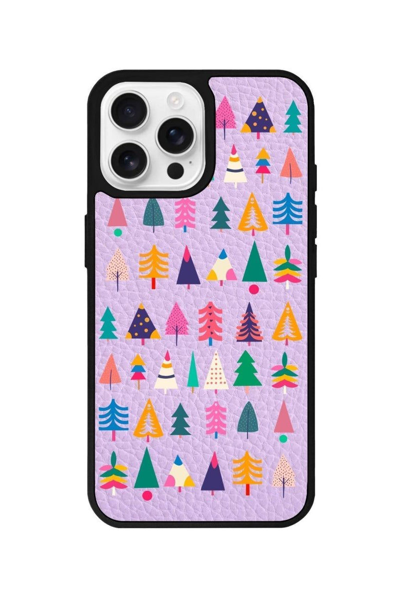 iPhone 16 Pro Tiny Forest Leather Vegan Deri Telefon Kılıfı - SUMTHINCS