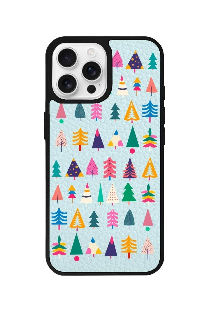 iPhone 16 Pro Tiny Forest Leather Vegan Deri Telefon Kılıfı - SUMTHINCS