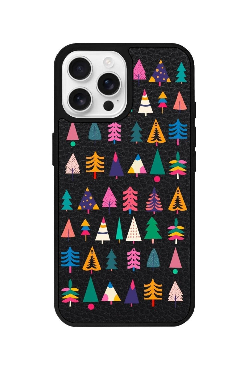 iPhone 16 Pro Tiny Forest Leather Vegan Deri Telefon Kılıfı - SUMTHINCS