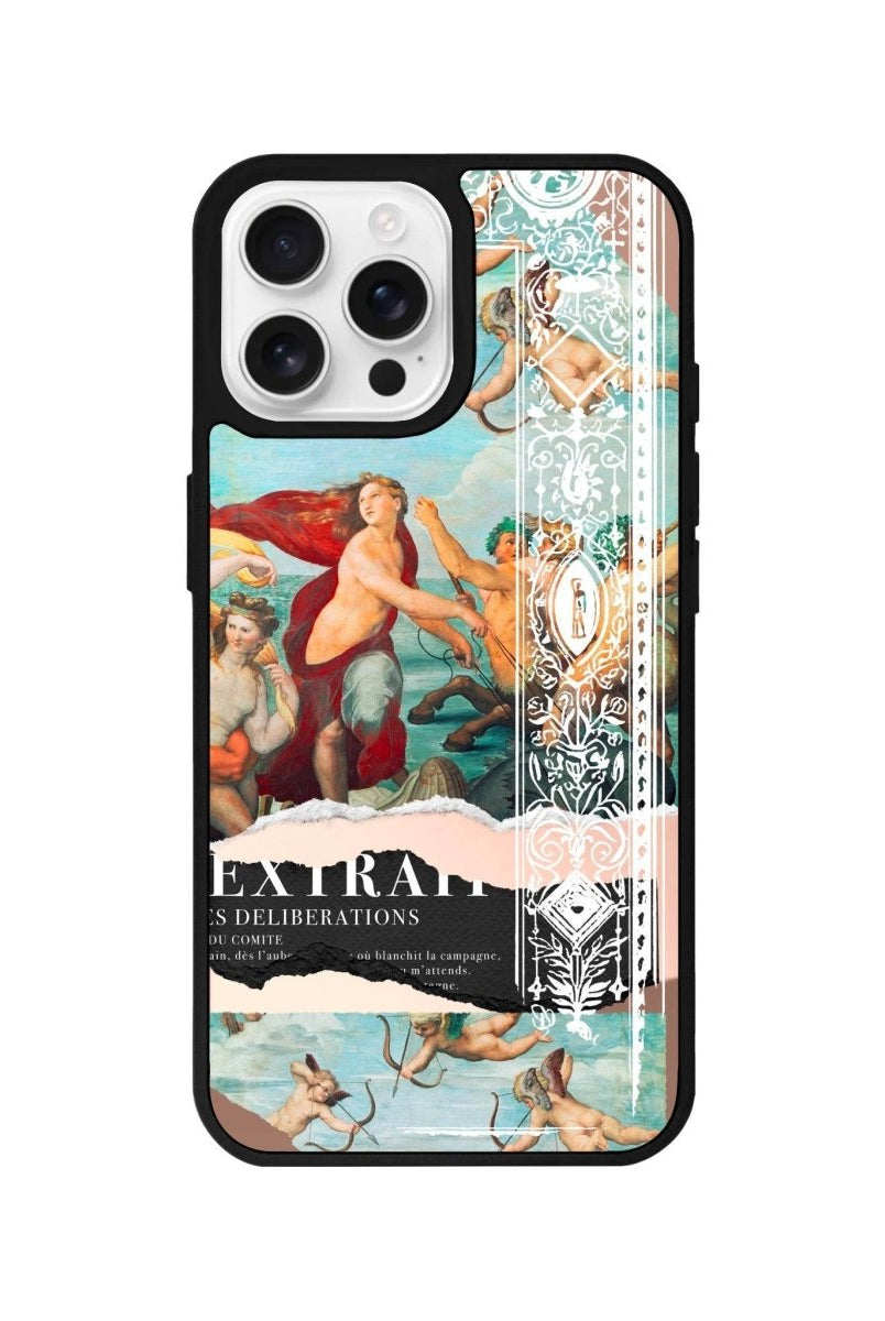 iPhone 16 Pro Triumph of Galatea Mirror Aynalı Telefon Kılıfı Metalik Pembe - SUMTHINCS