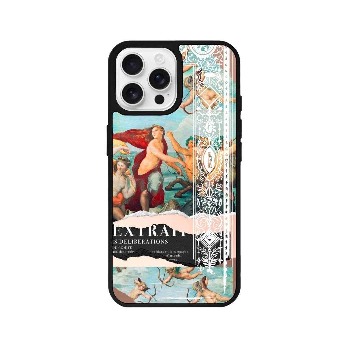 iPhone 16 Pro Triumph of Galatea Mirror Aynalı Telefon Kılıfı Metalik Pembe - SUMTHINCS