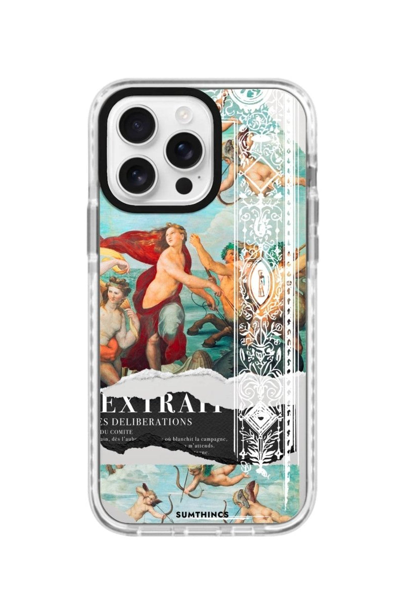 iPhone 16 Pro Triumph of Galatea Procase Şeffaf Telefon Kılıfı - SUMTHINCS