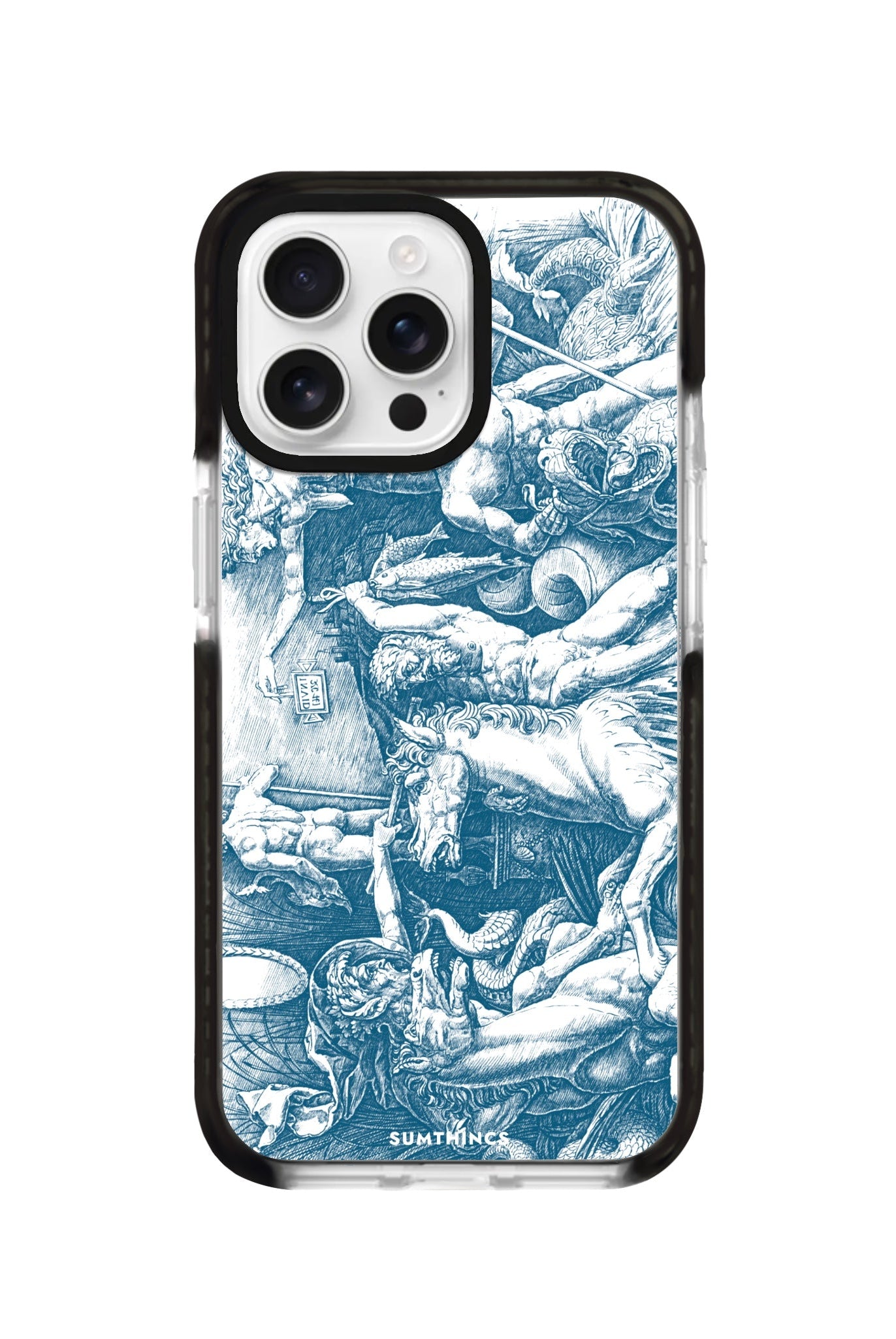 iPhone 16 Pro War of Sea Gods Procase Şeffaf Telefon Kılıfı - SUMTHINCS
