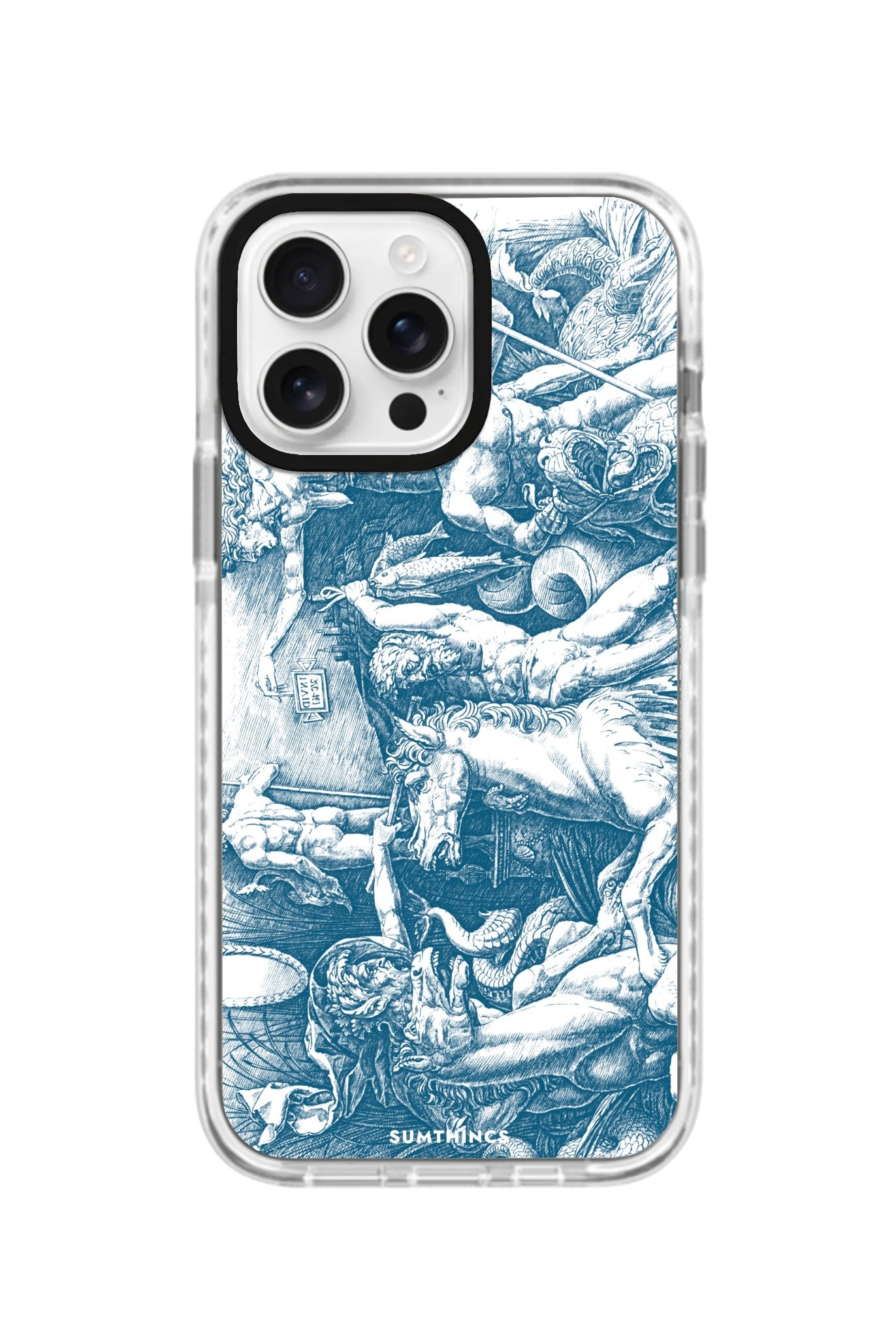 iPhone 16 Pro War of Sea Gods Procase Şeffaf Telefon Kılıfı - SUMTHINCS