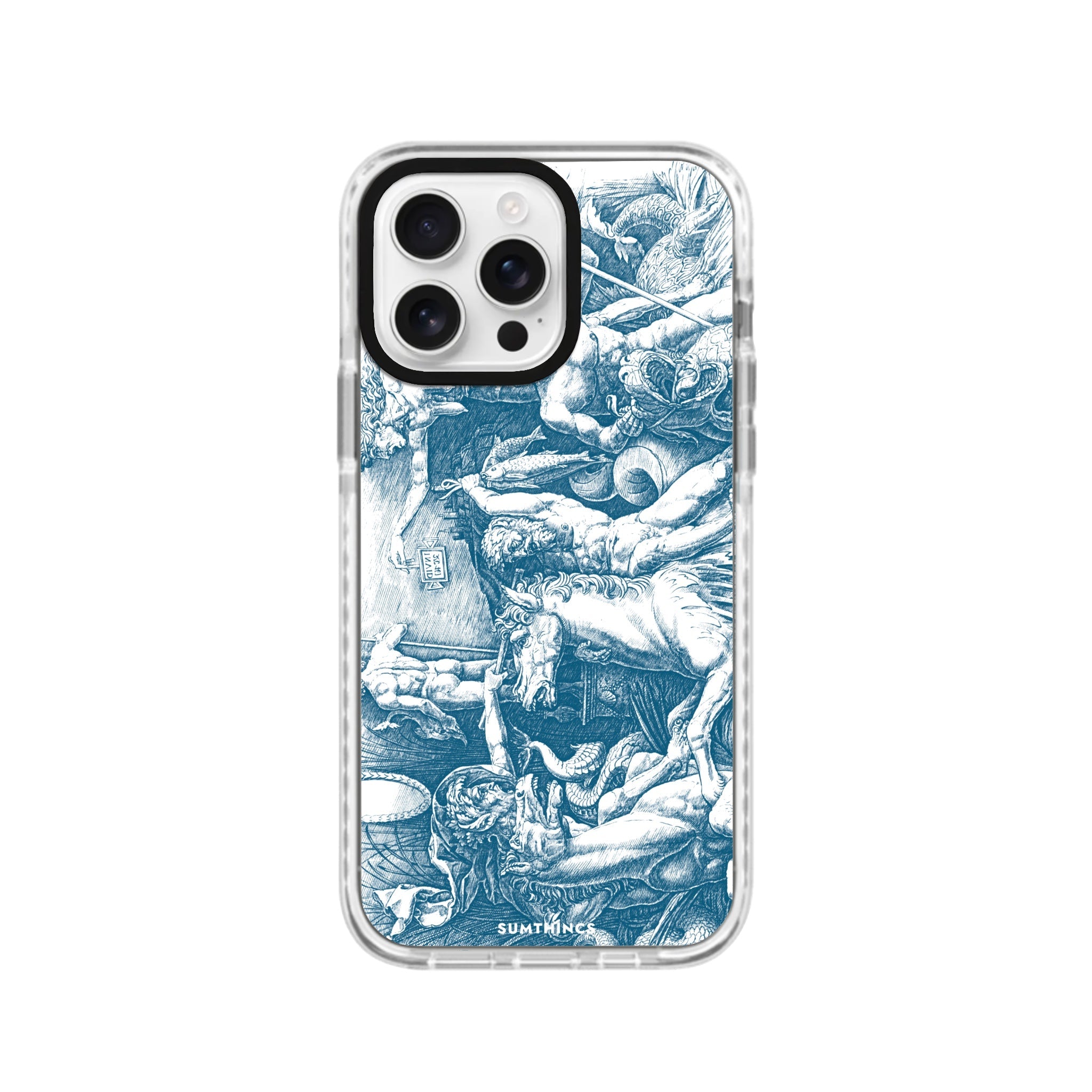 iPhone 16 Pro War of Sea Gods Procase Şeffaf Telefon Kılıfı - SUMTHINCS