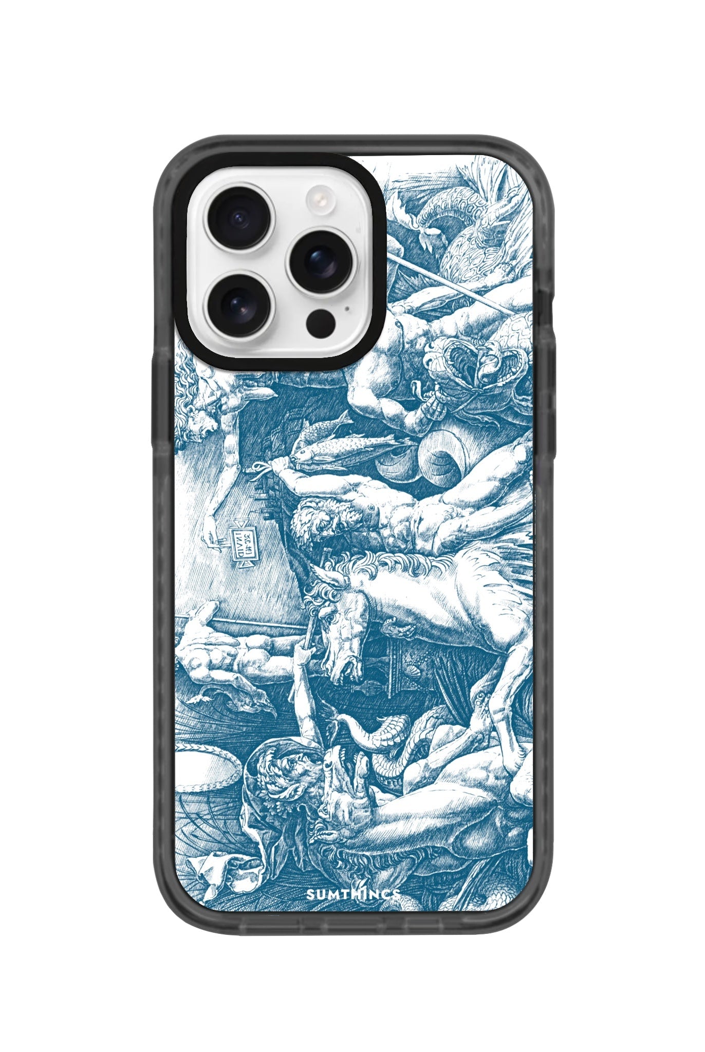 iPhone 16 Pro War of Sea Gods Procase Şeffaf Telefon Kılıfı - SUMTHINCS