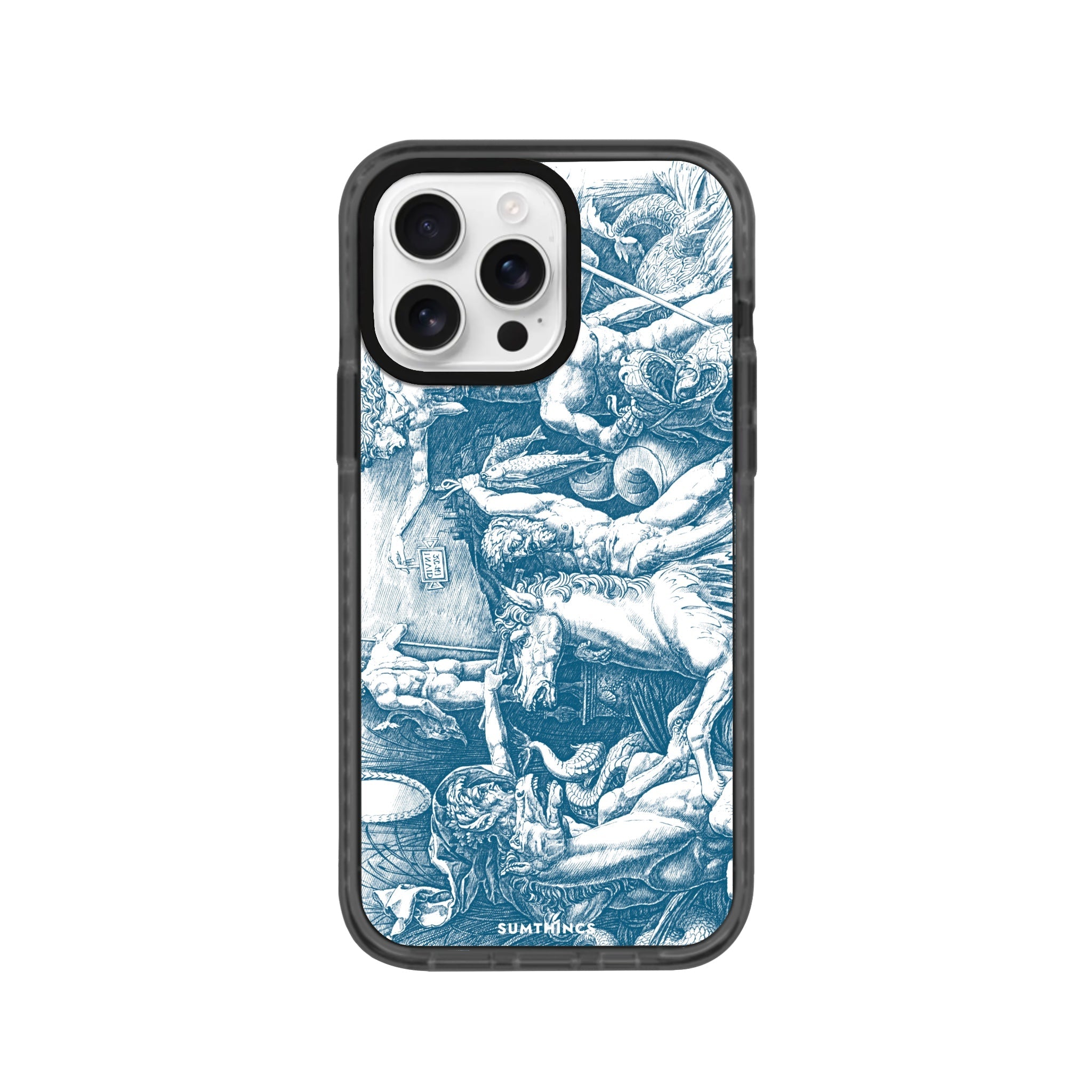 iPhone 16 Pro War of Sea Gods Procase Şeffaf Telefon Kılıfı - SUMTHINCS