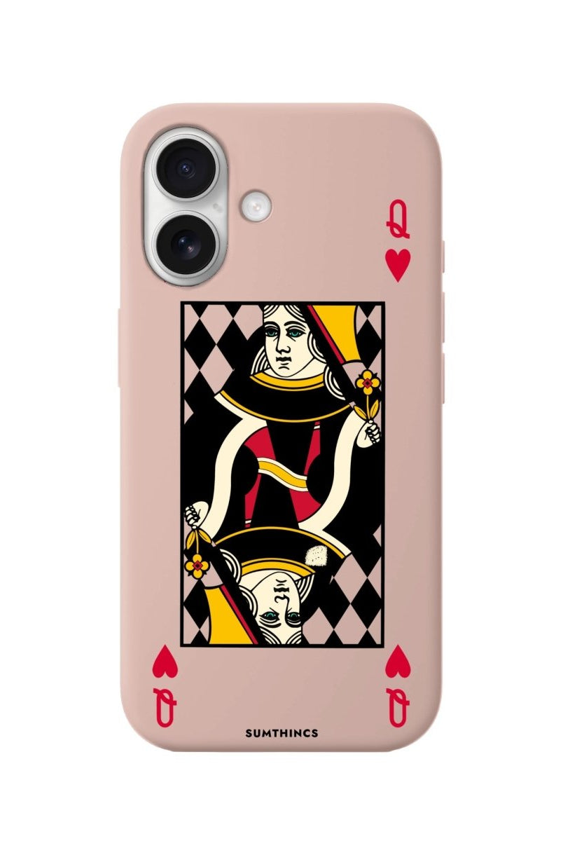 iPhone 16 Queen Premium Telefon Kılıfı Bej - SUMTHINCS