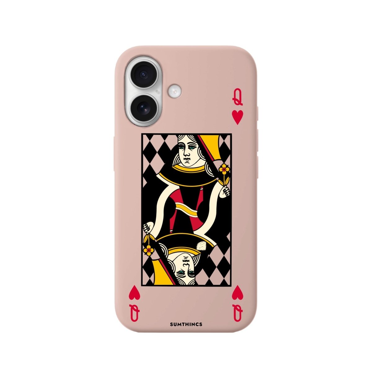 iPhone 16 Queen Premium Telefon Kılıfı Bej - SUMTHINCS