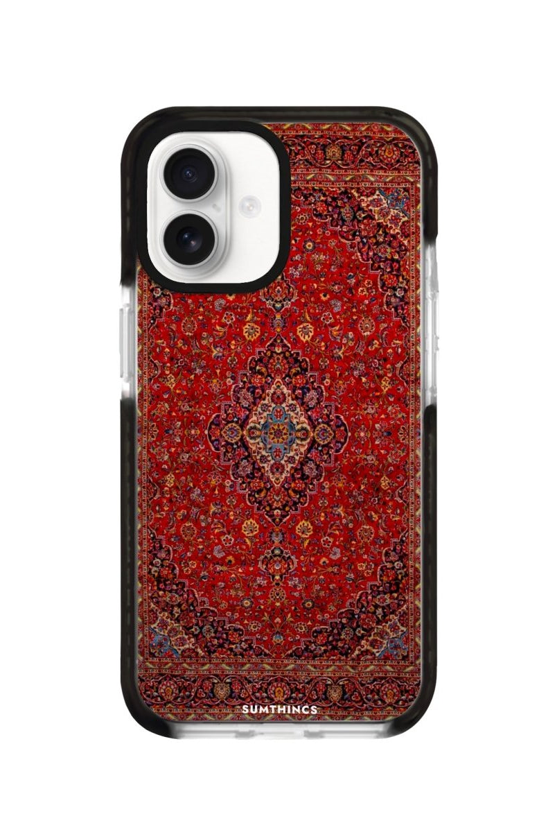 iPhone 16 Red Carpet Procase Şeffaf Telefon Kılıfı Siyah Şeffaf - SUMTHINCS
