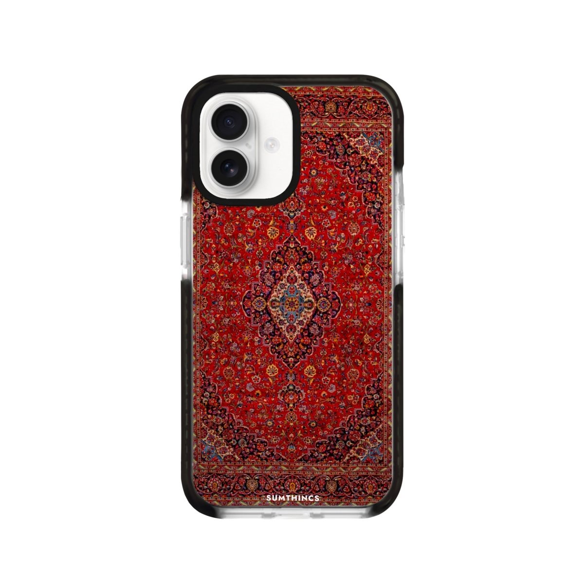 iPhone 16 Red Carpet Procase Şeffaf Telefon Kılıfı Siyah Şeffaf - SUMTHINCS