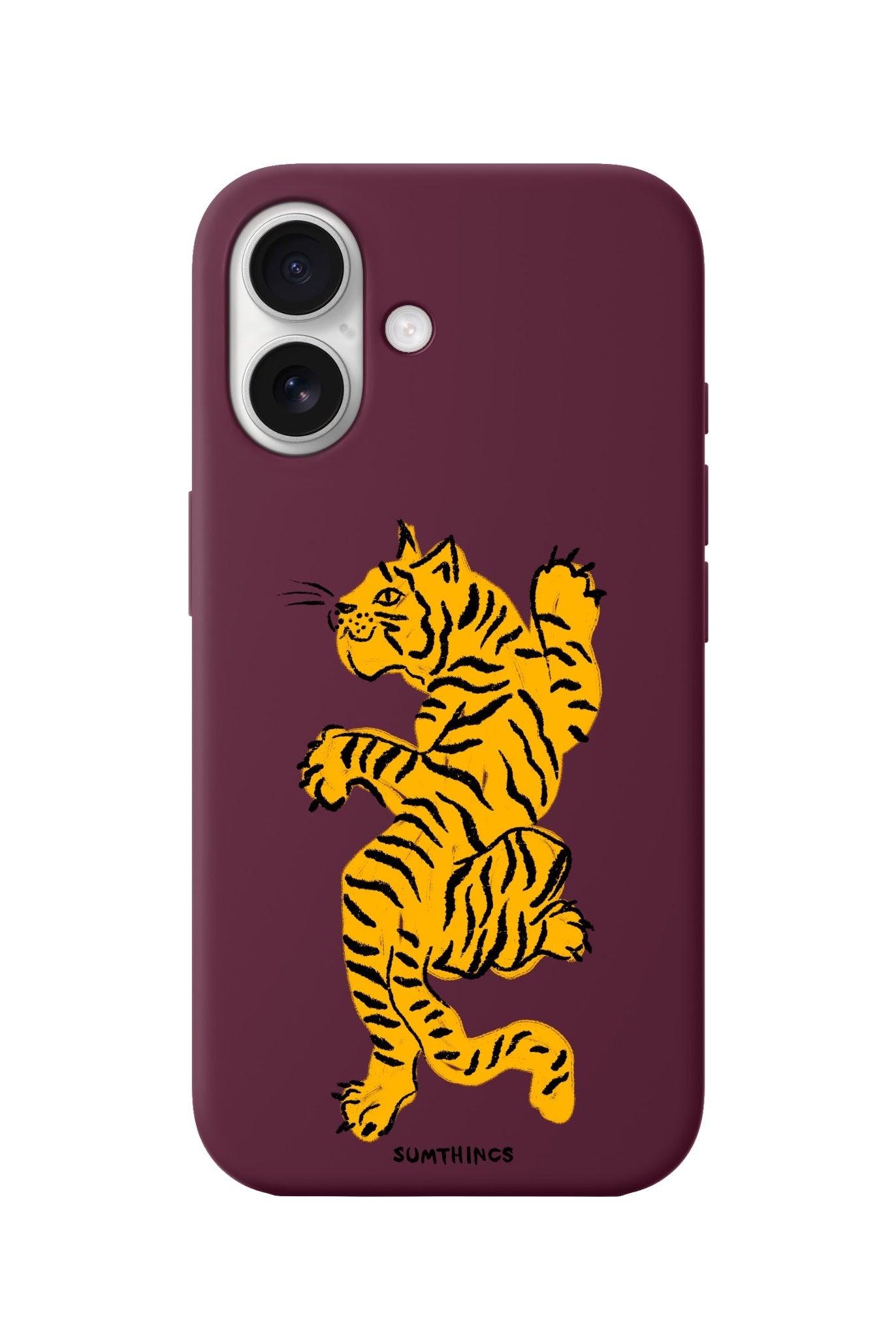 iPhone 16 Roar Premium Telefon Kılıfı Bordo - SUMTHINCS